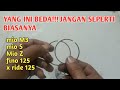 how to install piston rings correctly. (mio m3, mio ​​s, moi z, fino 125, x ride 125)