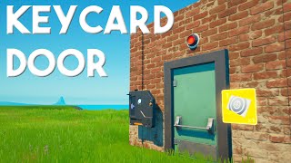 KEYCARD DOOR Tutorial Fortnite Creative \u0026 UEFN