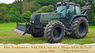 Alte Traktoren - VALTRA (VALMET) Mega-8450 HiTech (etwa 1998)