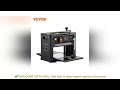 vevor thickness planer 13inch benchtop planer with two blade 15 amp 1800w powerful motor low noise