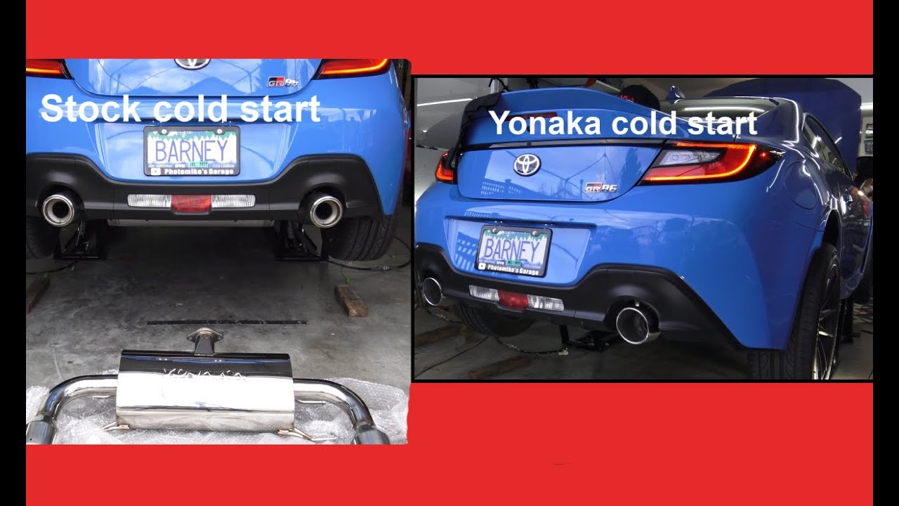 GR86 Stock Vs Yonaka Exhaust Battle - YouTube