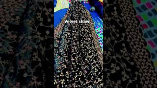 #meeshoshopping #velvet #embroidery #shawl #fashiontrends #womensclothing #shortvideo