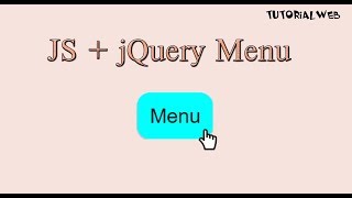 Responsive menu JavaScript/jQuery