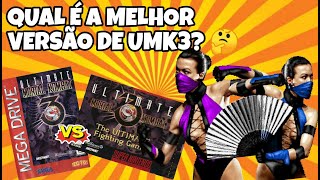 SNES OU MEGA DRIVE - QUAL A MELHOR VERSÃO DE UMK3? (Tio John Compara) EP.22