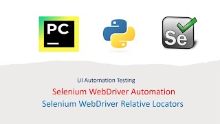 Python With Selenium Part 9: Selenium WebDriver Relative Locators | Friendly Locators