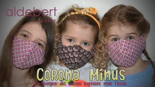 Corona Minus, la chanson des gestes barrières pour l'école - Aldebert [Cover]