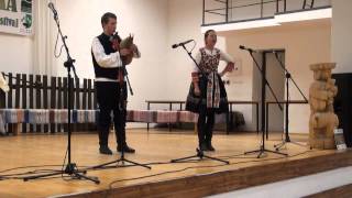 Gajdovačka 2013 - Mário Pavel a Michalela Pavelová