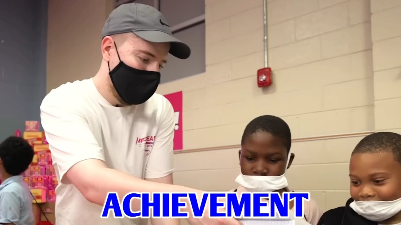 Mrbeast Charity Channel Achievement Beast Philanthropy Mrbeast
