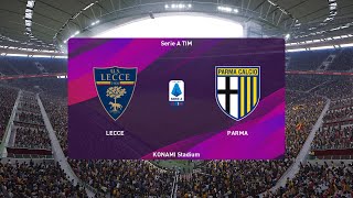 PES 2020 | Lecce vs Parma - Italy Serie A | 02/08/2020 | 1080p 60FPS