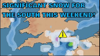 Significant Snow for the South This Weekend! 9th December 2022