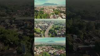 🌄 Keindahan Gunung Arjuna dari Atas Flyover dengan DJI NEO 📹