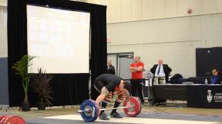 Christos Georgaras - Snatch 115kg @ 102.4kg 2013 Ontario Seniors