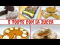 5 torte semplici con la zucca🍁