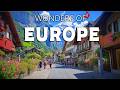 Wonders of Europe | The Most Beautiful Villages in Europe | Travel Video 4K