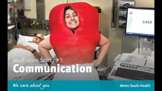 Medication Safety Tip #3: Communication