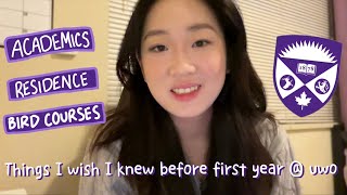 Things I wish I knew before first year | Western University