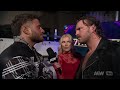 tensions between mjf u0026 hangman adam page heat up 2 12 25 aew dynamite