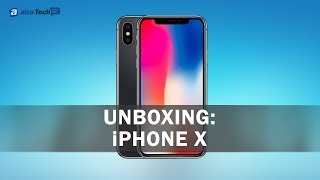 AlzaTech Unboxing: iPhone X