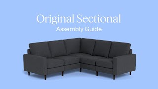 (EN) Original Sectional - Assembly Guide