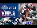 Eagles vs Patriots Aug 15, 2024 FULL GAME WEEK 2 | NFL Highlights Today