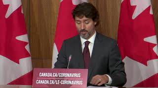 Remarks on COVID-19 testing and support for Canadians