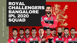 IPL 2020 RCB Final Squad | RCB 2020 Players list & Stats | RCB Playing 11 2020 team | RCB team 2020