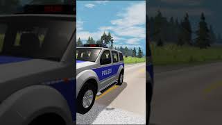 UNSTOPPABLE │ Epic BeamNG Drive Police Chase #shorts