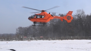 Spektakulärer Start - Start und Landung vom Christoph 9 am LRZ Duisburg