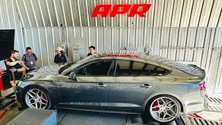 APR Audi S5 1/4 mile and 0-60 @APRtube