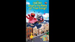 Sesame Street: What's The Name of the Song (2004 VHS) (Full Screen)