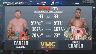 Canelo Alvarez Vs Jermell Charlo |Full Fight Highlights