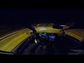 2014 vw golf r dsg night city pov drive 4k