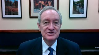 Idaho Senator Mike Crapo reacts to President Trump's executive orders