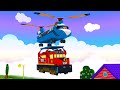 Lets Help - Toy Factory Cargo Track City Cartoon for Children - Trains