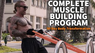 TA2 Build - Muscle Building/Full Body Resistance Band Workout Program By James Grage