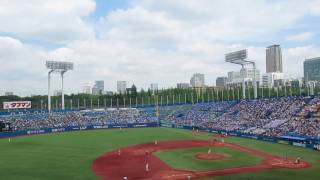 2017.07.28夏の甲子園西東京大会。９回裏、昨年の覇者：八王子高校は早稲田実業に及ばず