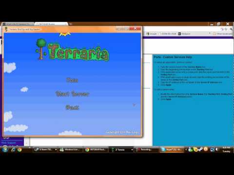 How to: Get a multiplayer server started on Terraria How to: Get a multiplayer server started on Terraria