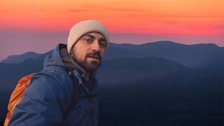 Ericek LakeCamp & Autumn Nature Run | Climbing with Sunset View