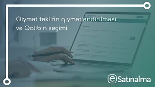 Qiymət təklifin qiymətləndirilməsi və Qalibin seçimi 2.1