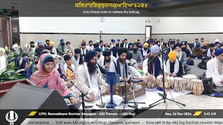 010 Toronto Nov. 2024 Smaagam - Raensabayee Keertan - Bhai Gurdeep Singh Jee Toronto