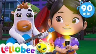 The Campfire Sing-A-Long! + More Nursery Rhymes & Kids Songs - Lellobee by CoComelon