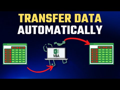 How to Automatically Transfer Data From One Excel Worksheet To Another With Vba and Macros How to Automatically Transfer Data From One Excel Worksheet To Another With Vba and Macros