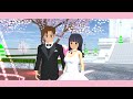 how to married dress yuta and mio in sakura school simulator tutorial ✨💍 sakura school simulator