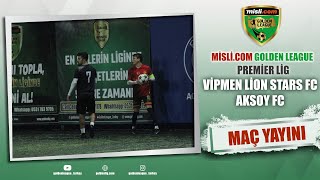 Misli.com Golden League / PREMİER LİG / VİPMEN LİON S. - AKSOY FC / 2024 KAPANIŞ SEZONU / 2. TUR