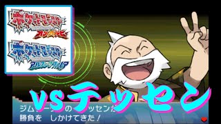 ポケモン OR・AS『キンセツジム』 vsテッセン