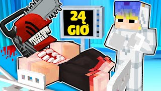 TÔ GÀ THỬ THÁCH 24H CHỮA BỆNH CHO CHAINSAW MAN TRONG MINECRAFT*NẾU QUỶ CƯA CHỈ CÓ 24H ĐỂ SỐNG SÓT