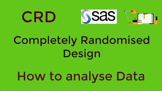 Analyse data from experiments with completely randomised design (CRD)