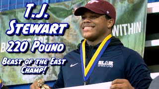 T.J. Stewart | Virginia Tech Commit + Blair Academy 2021 | 220 lb. Beast of the East Champion