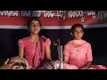 Carnatic music performance by Ukkinadka sisters