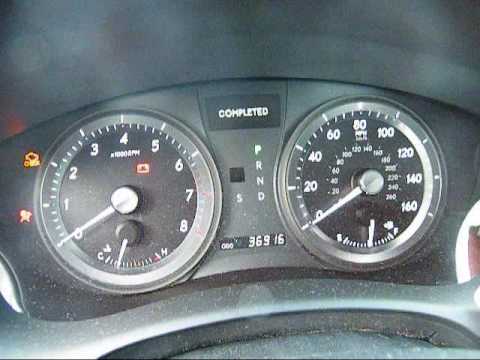 How To Reset Oil Change Reminder On 07 Lexus Es350 Maintenance Required Reset For 2007 Lexus Es350